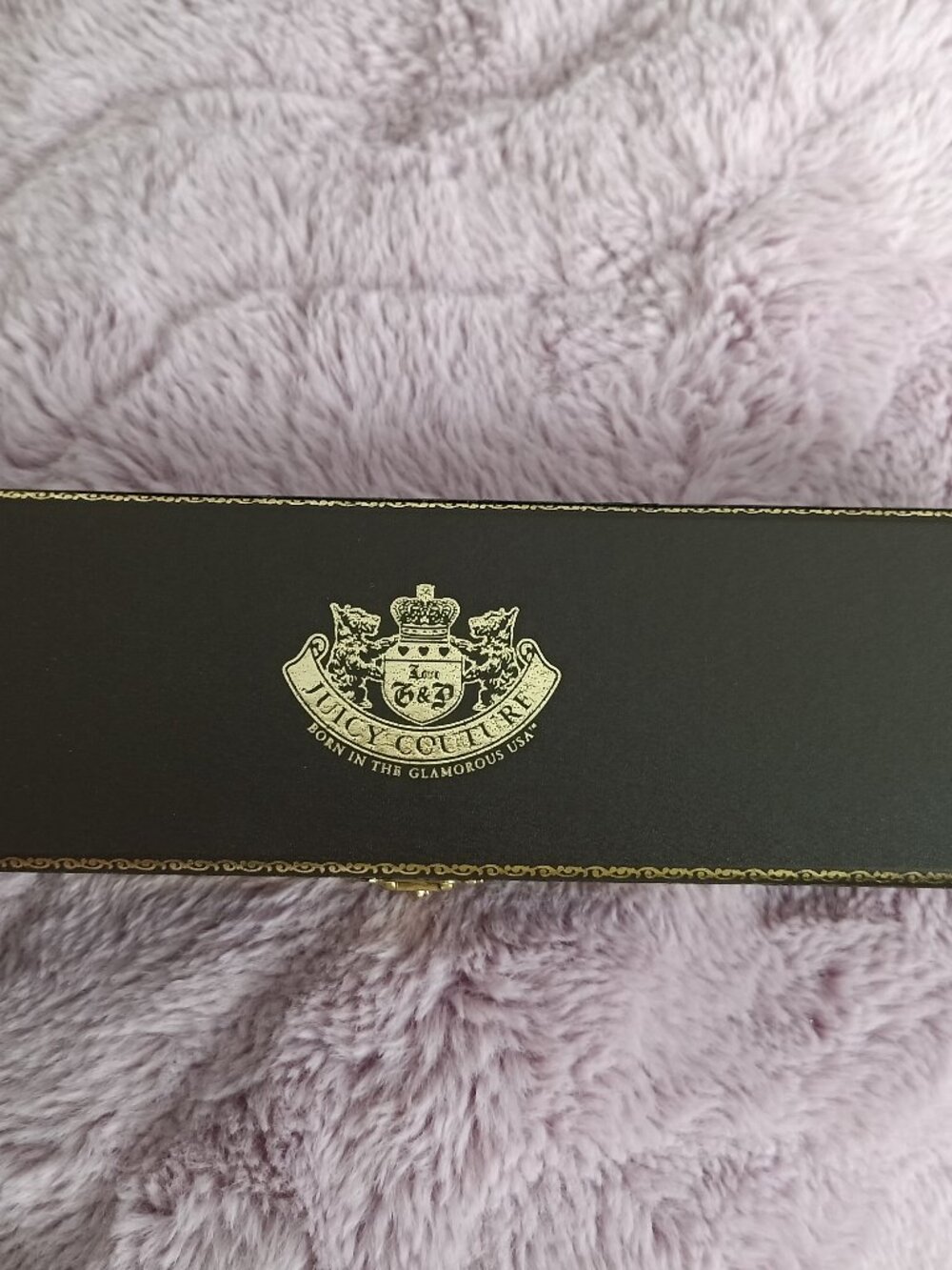 Vintage Juicy Couture Toggle Bracelet Crystals Crown Bow J Cherries Heart Charm